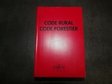 N4- Code Rural et Code Forestier Dalloz  (1997)