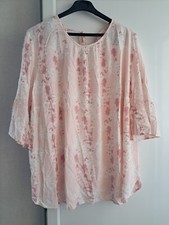 Tunique neuve taille 54-56 rose et blanc