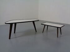 Paire De Tables De Chevet Vintage Rockabilly Années 1960