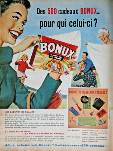 Publicité presse 1961 la - publicitÉ, de