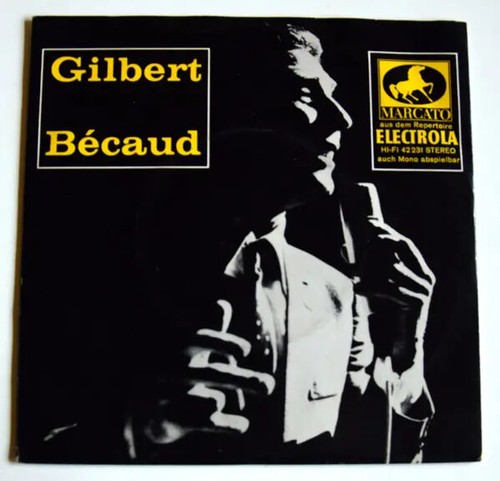 Gilbert bécaud jour où - bécaud,