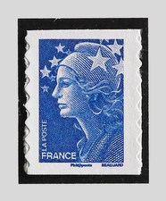 FRANCE 2008 - AUTOADHÉSIF N° 179a (4201a) MARIANNE DE BEAUJARD FEUILLE - MNH