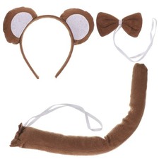  3 Pcs/set Ensemble De Costumes Singe Deguisement D'animaux Pour Enfants