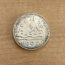 100 Francs Argent René Descartes 1991 15g