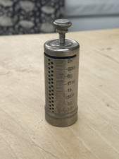 Ancien étui tube gradué à