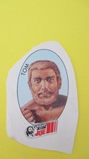 autocollant vintage Tom Group action Joe 7,5 cm / 4 cm