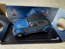    citroen 2cv  bleu en 1/18