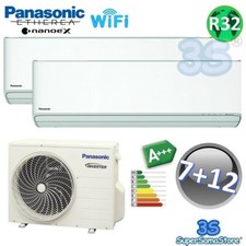 3S CLIMATISEUR Inverter Bisplit A+++ 2,0+3,5 kw PANASONIC ZKE WI-FI R32 20+35 m�
