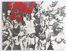 Henri CUECO, Manifestation, c