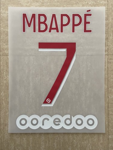 Flocage officiel psg mbappé - officiel,