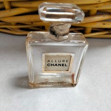 Collector flacon de parfum ancien " ALLURE " CHANEL 7,5 ml VIDE sans boîte 