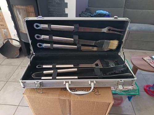 Mallette barbecue aluminium - mallette, en