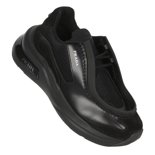 Prada sneakers cuir - prada,