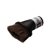 Brosse meuble ovale articulée en crin de cheval pour aspirateur