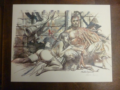 Serpieri illustration offset - serpieri,