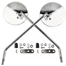 Paire rétroviseurs chrome - paire,