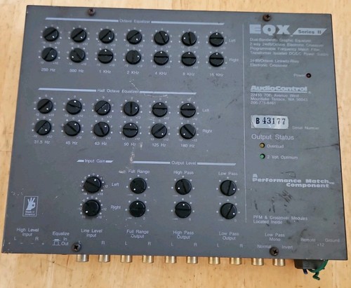 Eqx series dual bandwidth - 11,