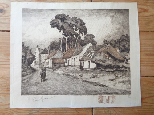 Gravure pierre boissart - gravure,