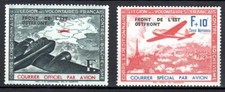 France Timbre LVF n°4 et 5