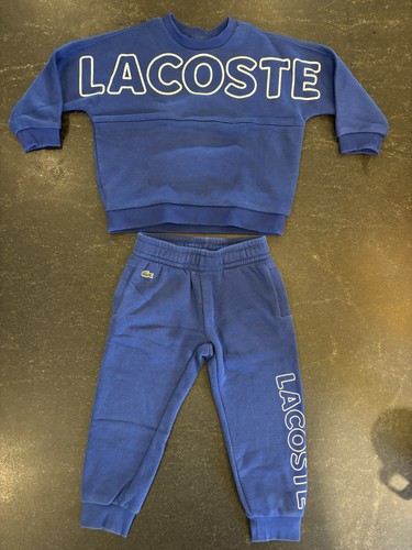 Lacoste kids lettered fleece - kids,