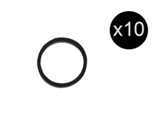 MARKLIN 10x bandages de roue Ø11 mm - Märklin 7153