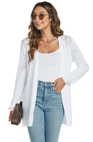 Gilet cardigan femme - cardigan, long