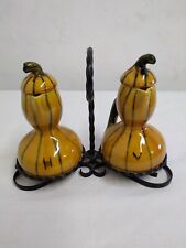 Huilier Vinaigrier Cucurbitacées Céramique Vintage/ Courge
