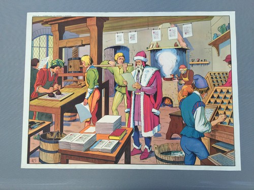 Ancienne affiche historique