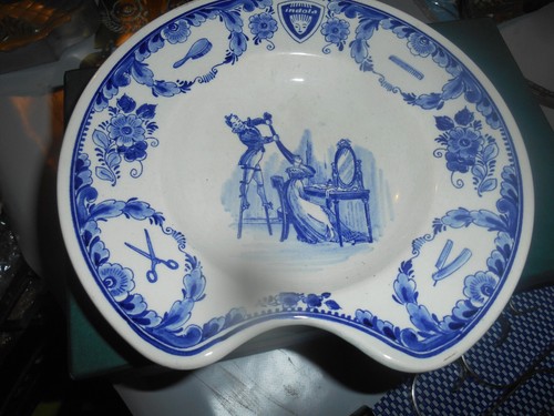 Plat barbe céramique de - plat,