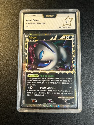 Carte pokémon absol prime - carte,