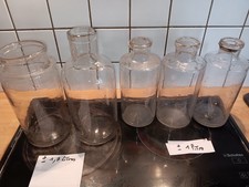 Lot de 5 anciens bocaux en