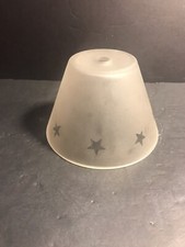 Antique glass lamp shade - antique,