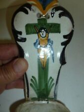 JOLI BENITIER EN FAIENCE DE