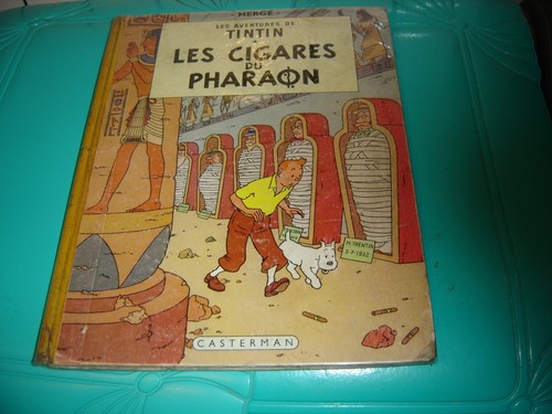 Tintin les cigares - tintin,