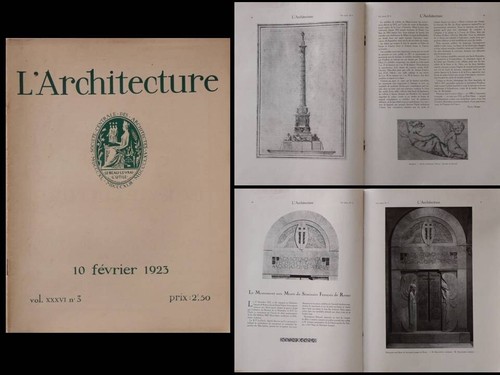 Architecture 3 1923 - l'architecture, n°3