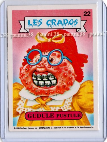 Gudule pustule carte 22 - gudule,