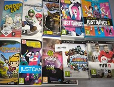 Lot De 10 Jeux Vidéo D'Occasion - Wii, PS2, PS3, Fonctionnels
