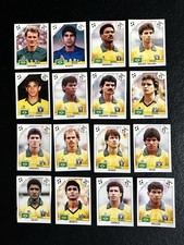 16 STICKERS PANINI ITALIA 90  - TEAM BRASIL  -