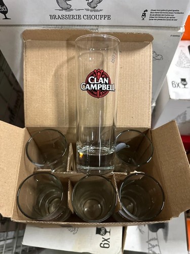 Verres tube clan campbell - 6,