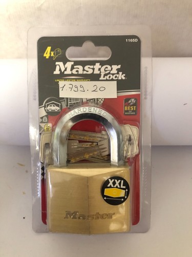 Master lock 1165d cadenas - lock,