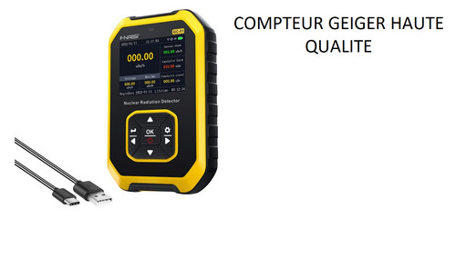 Compteur geiger detecte les - geiger,
