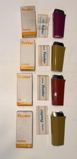 4 Ancien Briquet FEUDOR Tomic Très Rare En Boîte D’origine Et Notice Vintage