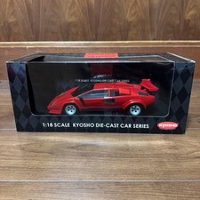 Kyosho 1/18 Lamborghini Countach LP500 voiture miniature moulée sous...