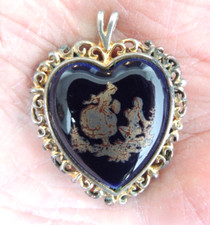 LIMOGES  Médaillon COEUR