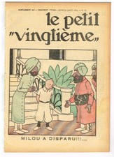 PETIT VINGTIèME/XXème  1934