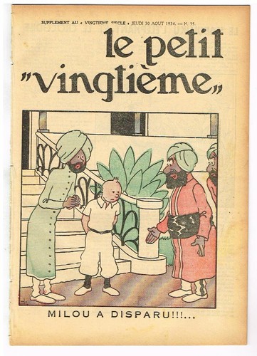 Petit vingtième xxème 1934 - vingtième/xxème,