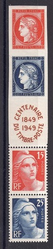 France bande timbres - bande,