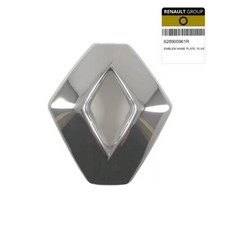 ORI EMBLEME LOGO AVAMT POUR RENAULT CLIO V CHROME NEUF TOP 628900961R