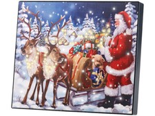 Tableau lumineux "Père Noël