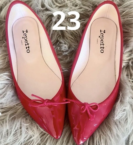 Repetto pointed toe enamel - repetto,